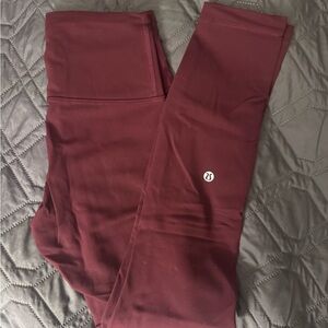 Lululemon Wunder Train Leggings